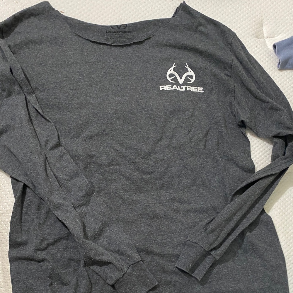 Realtree Charcoal Long Sleeve Tee